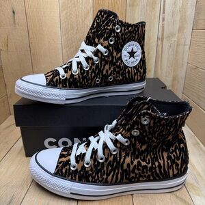 CONVERSE Chuck Taylor All Star HI Leopard Incensed (A17948F) Mens 5.5/Womens 7.5